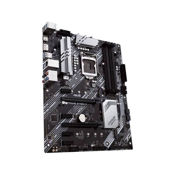 დედა დაფა ASUS PRIME LGA1200 Z490-V-SI with dual M.2 9 DrMos power stages HDMI DisplayPort