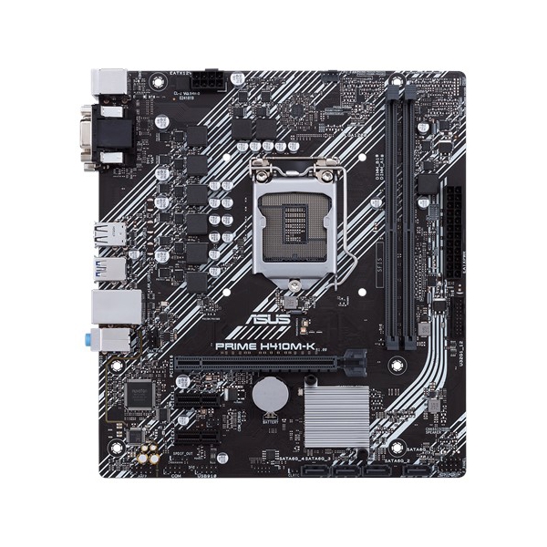 დედა დაფა ASUS PRIME LGA1200 B460M-K 10th Gen 2xDIMM DDR4 1xD-Sub 1xDVI-D 128 Mb