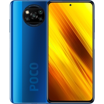 მობილური ტელეფონი Xiaomi POCO X3 Global version 6GB, 128GB Dual Sim LTE Cobalt Blue