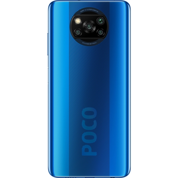 მობილური ტელეფონი Xiaomi POCO X3 Global version 6GB, 128GB Dual Sim LTE Cobalt Blue