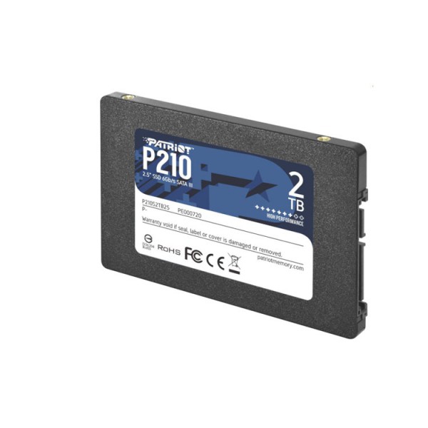 მყარი დისკი Patriot P210 SSD 2TB SATA3 2.5 - P210S2TB25