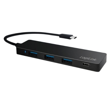 USB ჰაბი Logilink UA0311 USB 3.2 Gen 1x1 USB-C™ 3+1-Port Hub