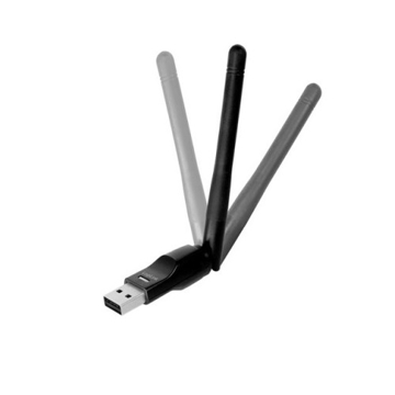 WI-FI ადაპტერი Logilink WL0145A WLAN USB Adapter w. integr. Ant.150Mbps SISVEL WIFI License