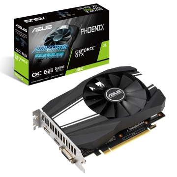 ვიდეო დაფა ASUS GeForce GTX 1660 Phoenix 6GB OC GPU