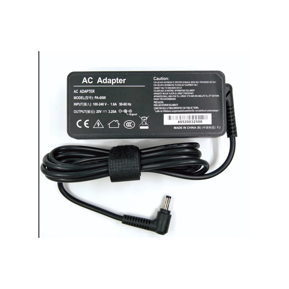 ნოუთბუქის დამტენი LENOVO ZM-65W 20V 3.25A Connector size 4.0*1.7