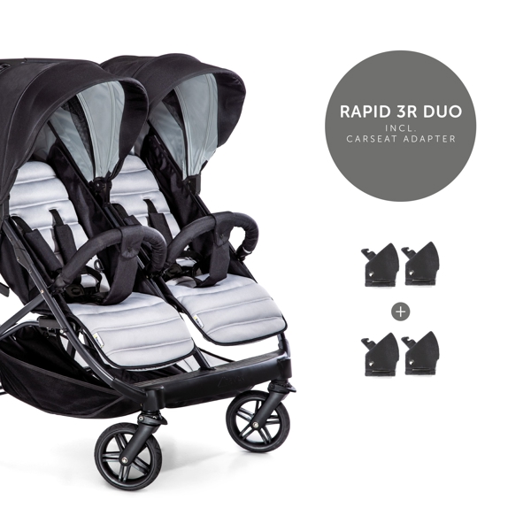 ეტლი ტყუპების Rapid 3R Duo