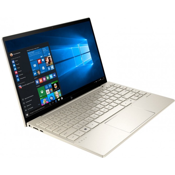 ნოუთბუქი HP ENVY 13.3'' FHD I5-1035 8GB, 256GB SSD Integrated Graphics W10H Pale Gold