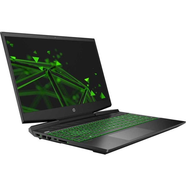 ნოუთბუქი HP Pavilion Gaming 15.6" FHD Intel i7-10750H 8GB, 512GB SSD GTX 1650Ti 4GB Black