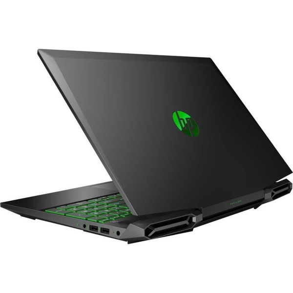 ნოუთბუქი HP Pavilion Gaming 15.6" FHD Intel i7-10750H 8GB, 512GB SSD GTX 1650Ti 4GB Black