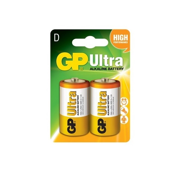 ელემენტი GP GPPCA13AS005 13A-U2 SUPER ALKALINE (LR20)