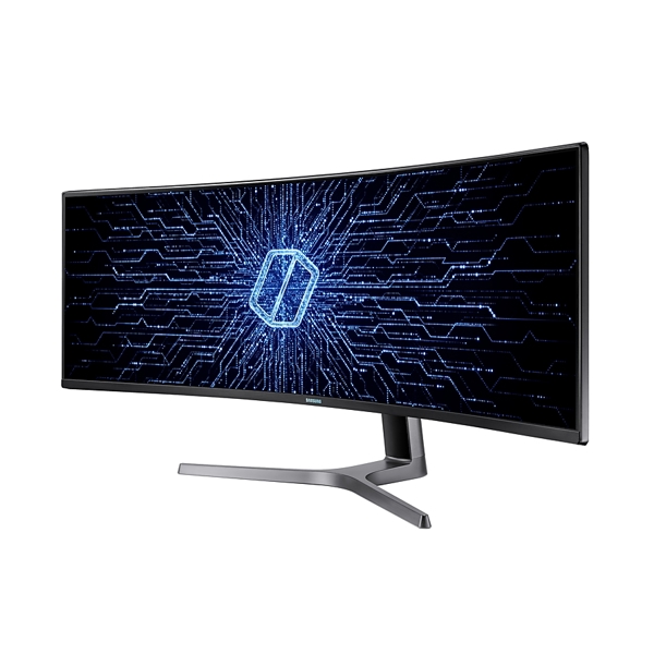 მონიტორი SAMSUNG LC49RG90SSIXCI 49" Curved VA Dark Blue Gray