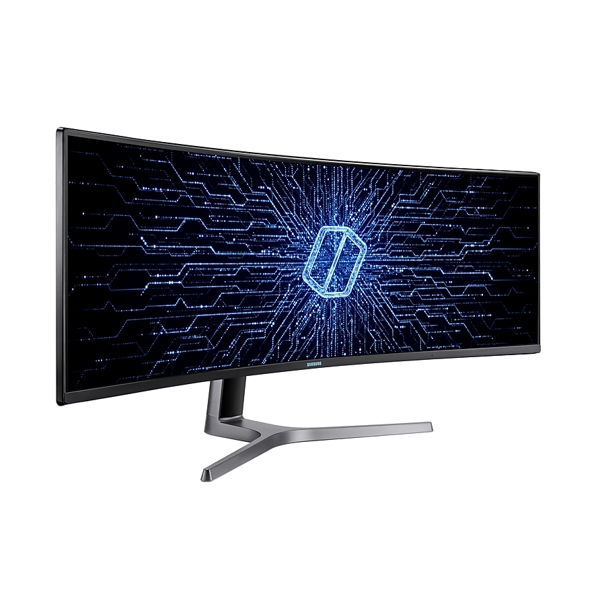 მონიტორი SAMSUNG LC49RG90SSIXCI 49" Curved VA Dark Blue Gray