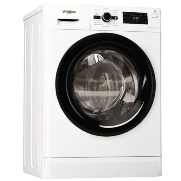 სარეცხი მანქანა Whirlpool FWSG 71283 BV EE 7 kg, A+++, Speed 1200 White