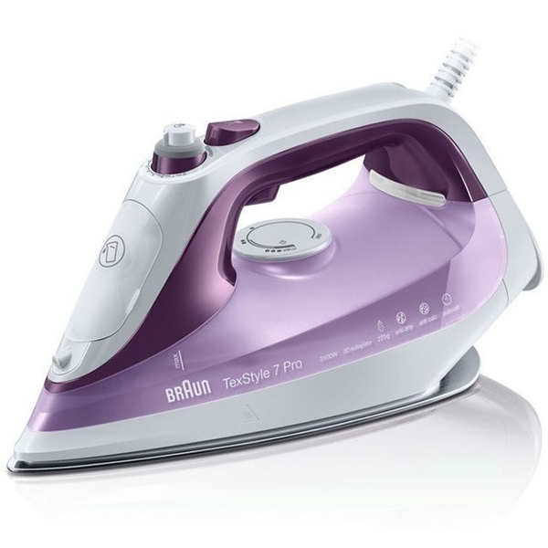 უთო BRAUN SI7066VI Texstyle 7 Pro White / Purple