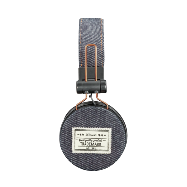 ყურსასმენი TRUST FYBER HEADPHONES DARK DENIM