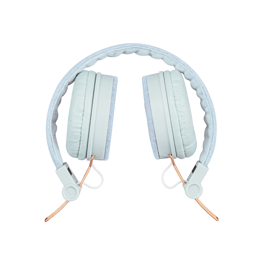 ყურსასმენი TRUST FYBER HEADPHONES LIGHT DENIM