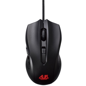 მაუსი Asus Cerberus Ambidextrous Optical Gaming Mouse With DPI Led Indicator