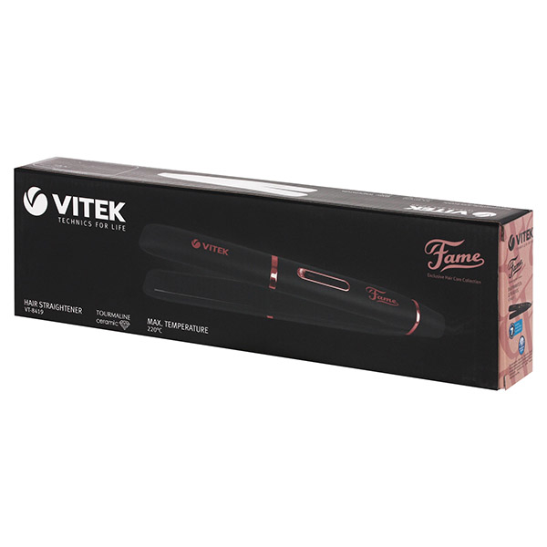 თმის უთო VITEK VT 8419 Black