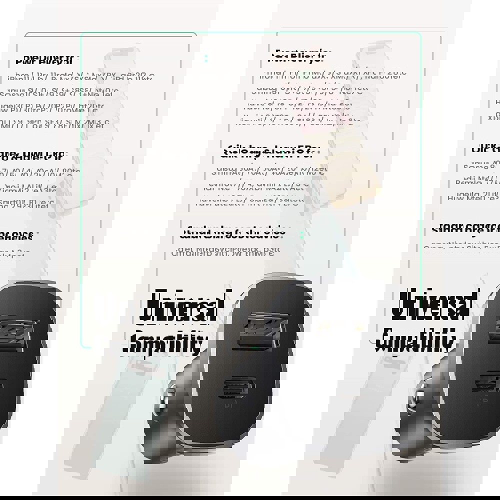 მანქანის დამტენი UGREEN CD130 (30780), 24W, USB, Type-c, Space Grey