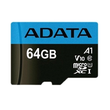 მეხსიერების ბარათი ADATA AUSDX64GUICL10A1-RA1 64GB Premier micro SD