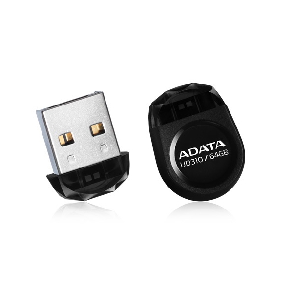 USB ფლეშ მეხსიერება ADATA AUD310-64G-RBK UD310-64GB-RETAIL BLACK