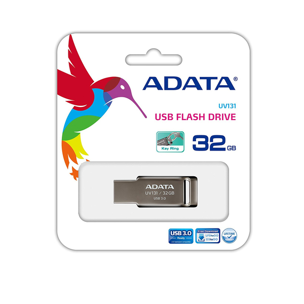 USB ფლეშ მეხსიერება ADATA AUV131-32G-RGY DashDrive UV13