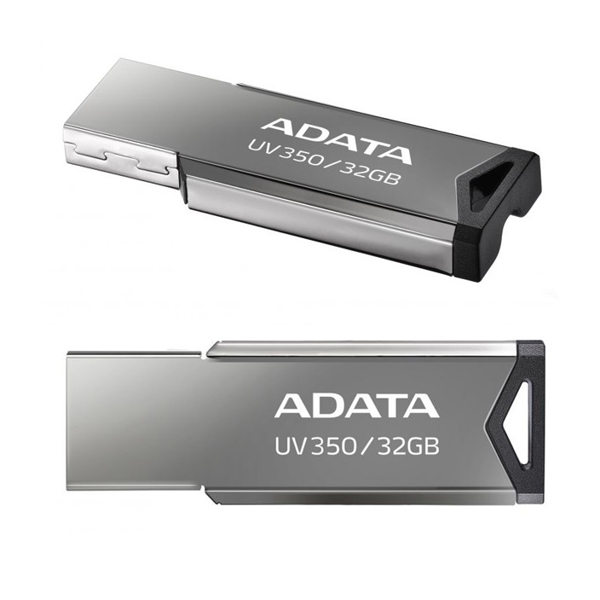 USB ფლეშ მეხსიერება ADATA AUV350-32G-RBK USB 3.1 UV350-32GB-RETAIL BLACK