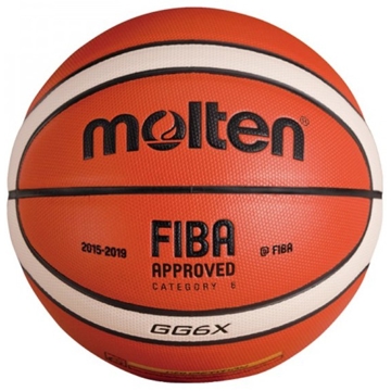 კალათბურთის ბურთი MOLTEN BGG6X-X FIBA ტოპ შეჯიბრის ტყავი