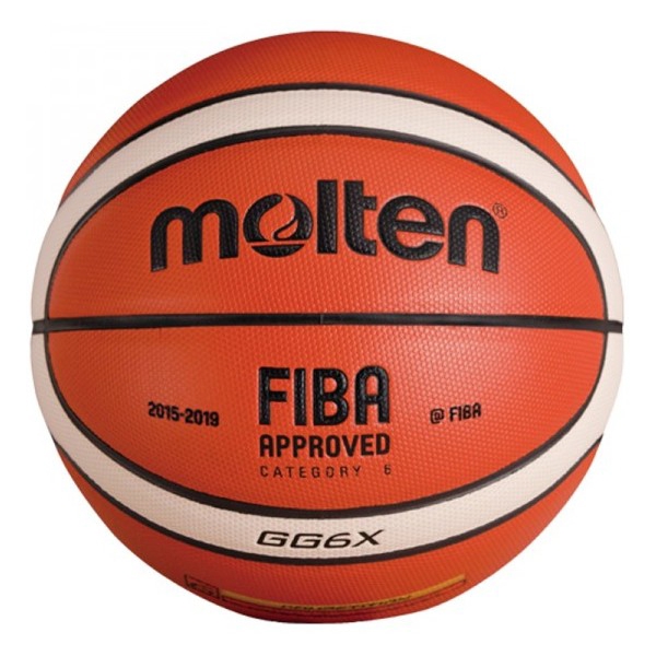 კალათბურთის ბურთი MOLTEN BGG6X-X FIBA ტოპ შეჯიბრის ტყავი