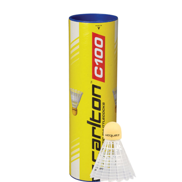 ბადმინტონის ვოლანი CARLTON 625DNCR003780 C100, 3Pcs, Badminton Shuttlecocks, White