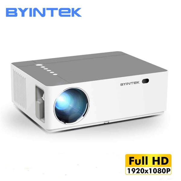 პროექტორი BYINTEK K20 Android  Full HD 1920x1080 15000: 1 Bluetooth 4.0 WiFi: 2.4GWiFi 500 ANSI lumens For Home Theater Cinema