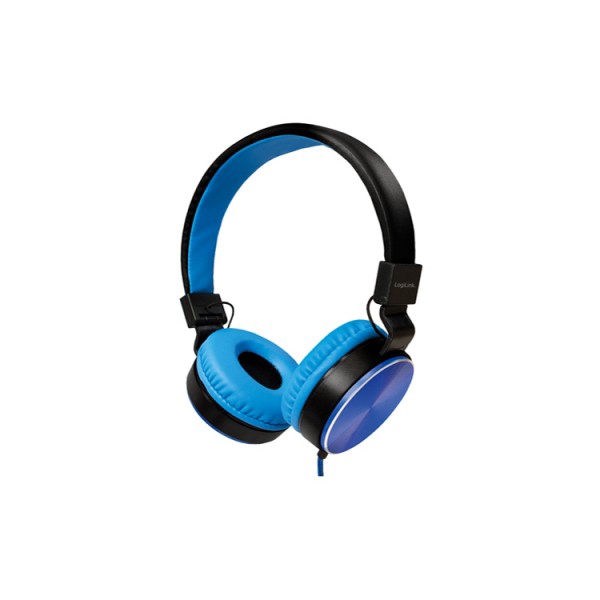 ყურსასმენი Logilink HS0049BL On-Ear Headphone blue