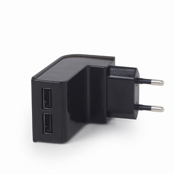 მობილურის დამტენი Gembird EG-U2C2A-02 2-port universal USB charger 2.1 A