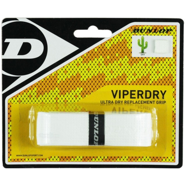 ჩოგნის ლენტი DUNLOP VIPERDRY BLISTER თეთრი