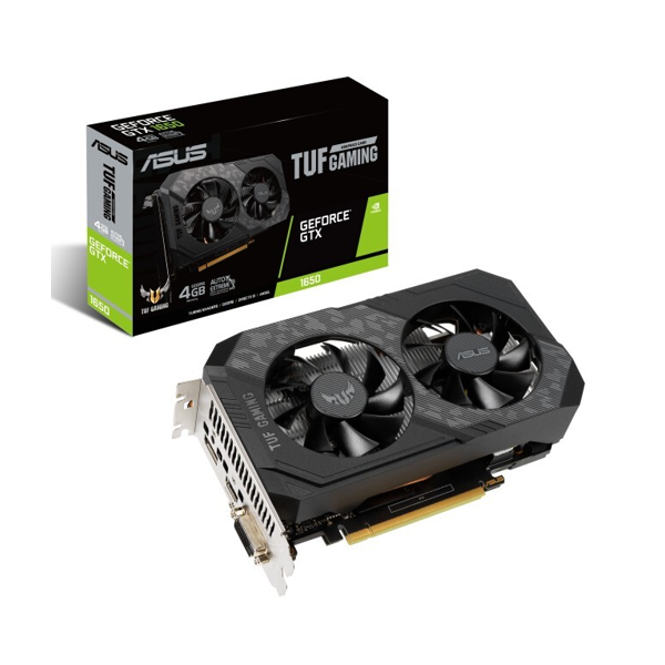 ვიდეო დაფა ASUS PCI EXPRESS 4GB TUF-GTX1650-4GD6-P-GAMINGGTX1650 D6,DVI,HDMI,DP,4G,D6