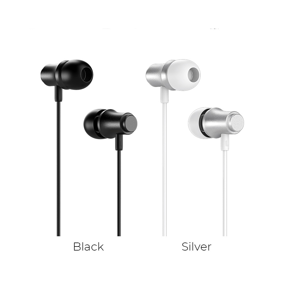 ყურსასმენი BOROFONE BM29 Gratified Universal earphones with mic black