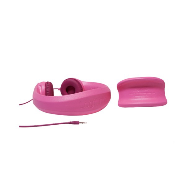 ყურსასმენი Logilink HS0046 Children Headphone 85dB max pink