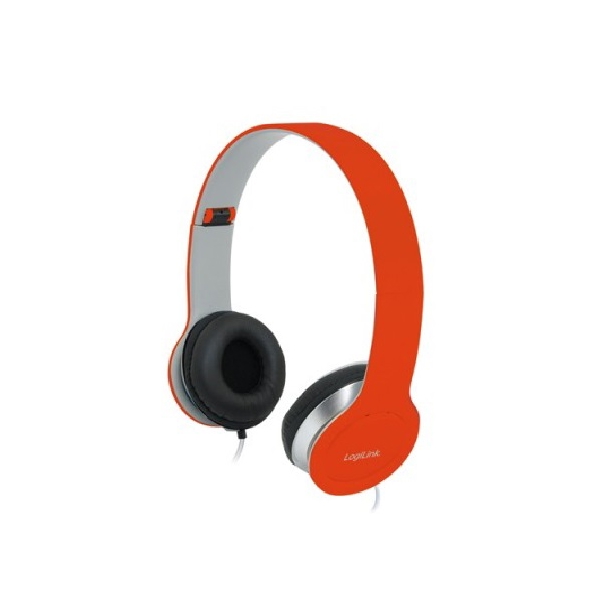 ყურსასმენი Logilink HS0035 Headset Stereo with Microphone 3.5mm red