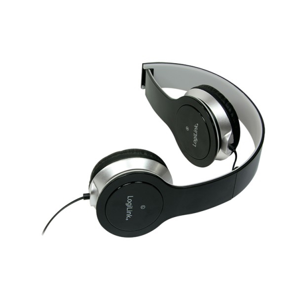 ყურსასმენი Logilink HS0028 Headset Stereo,with Microphone 3.5mm black