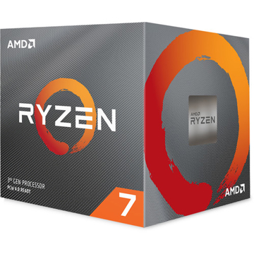 პროცესორი AMD CPU DESKTOP RYZEN 7 8C16T 3700X (4.4GHZ 36MB 65W AM4) BOX WITH WRAITH PRISM COOLER