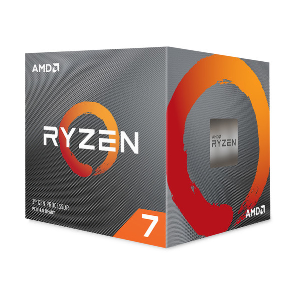 პროცესორი AMD CPU DESKTOP RYZEN 7 8C16T 3700X (4.4GHZ 36MB 65W AM4) BOX WITH WRAITH PRISM COOLER