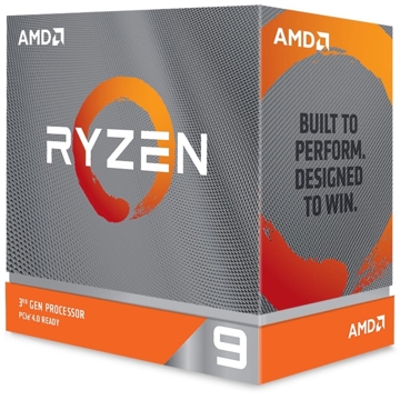 პროცესორი AMD CPU DESKTOP RYZEN 9 12C24T 3900XT (4.7GHZ MAXBOOST 70MB 105W AM4) BOX