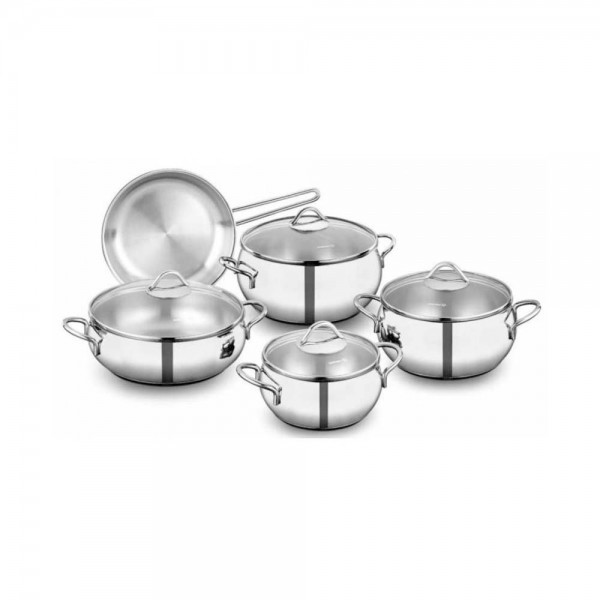 ტაფის და ქვაბის კომპლექტი korkmaz A1800 Tombik Cookware Set