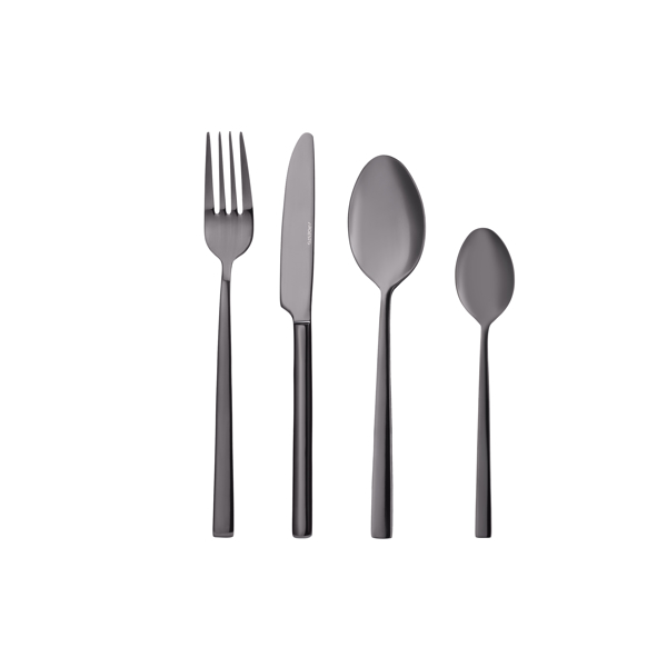 დანა ჩანგლის ნაკრები Ardesto Cutlery set Black Mars Legend 4pcs