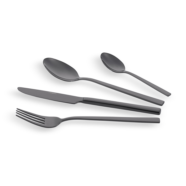 დანა ჩანგლის ნაკრები Ardesto Cutlery set Black Mars Legend 4pcs