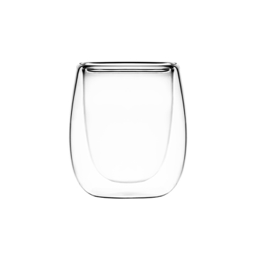 Ardesto Double wall borosilicate glass mug set 80 ml