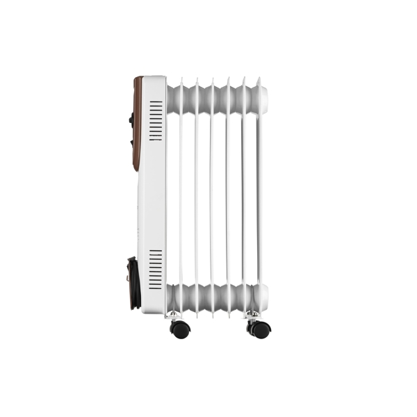 ზეთის რადიატორი Ardesto OFH-07X1, 1500W, 15m², Oil Radiator, White