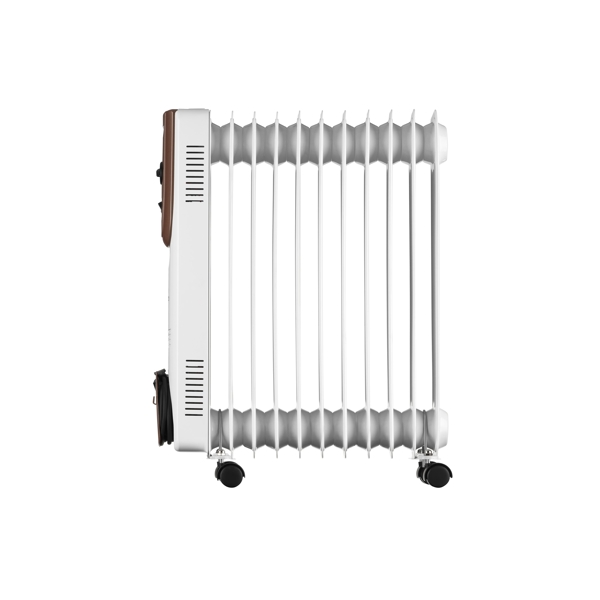 ზეთის რადიატორი Ardesto OFH-11X1, 2500W, 25m², Oil Radiator, White