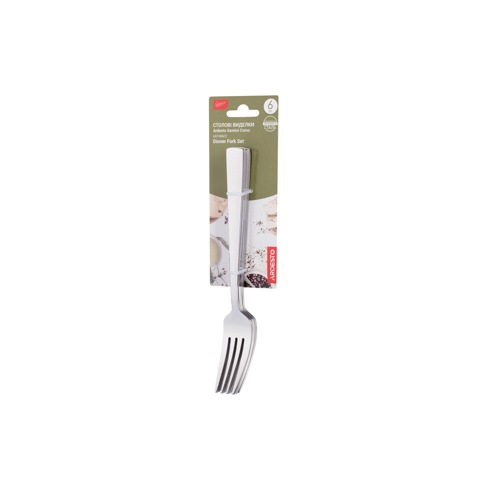Ardesto Table forks set Gemini Como 6pcs., stainless steel
