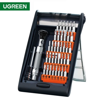 ხელსაწყოების ნაკრები UGREEN CM372 (80459) 38-in-1 Aluminum Alloy Screwdriver Set Black